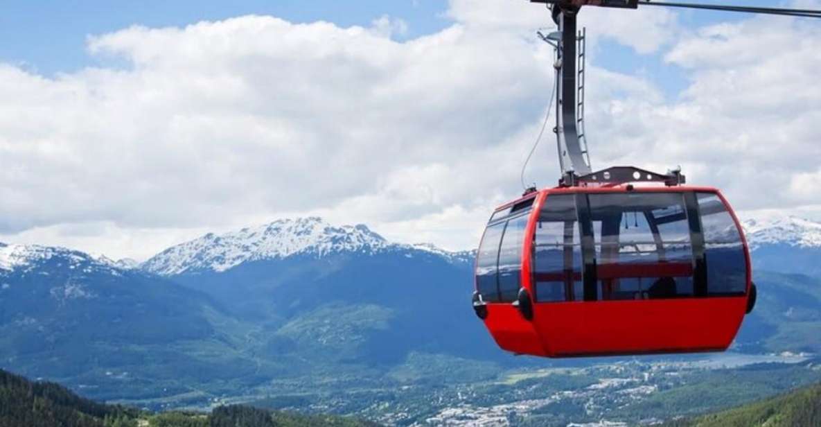 From Vancouver: Whistler Tour With Shannon Falls and Gondola - Whistler Overview