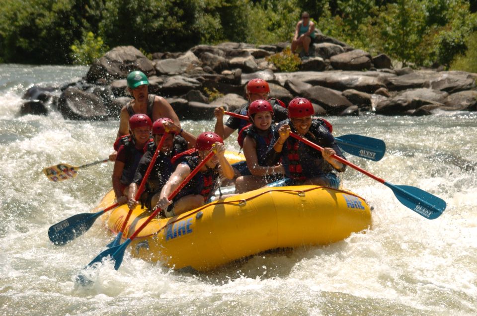 Full Ocoee River Whitewater Trip With Riverside Lunch - Itinerary