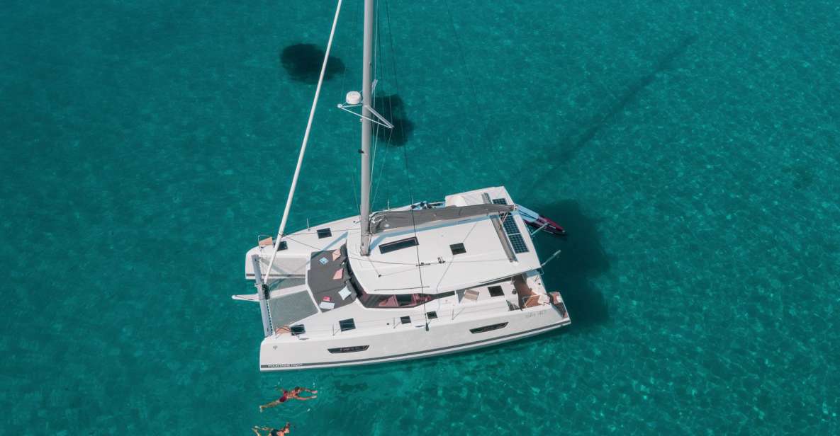 Heraklion: Dia Island Catamaran Cruise With Swimming & Meal - Experience Description