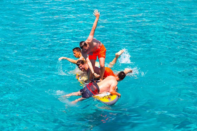 Ibiza Beach Hopping Cruise With Paddleboards, Drinks and Food. 6h - Beach Hopping Schedule