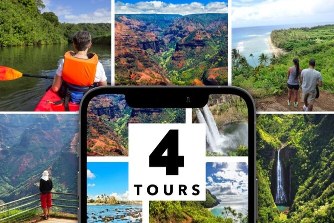 Kauai Adventure Bundle: 4 Epic Audio Driving Tours - Tour 2: Waimea Canyon Exploration