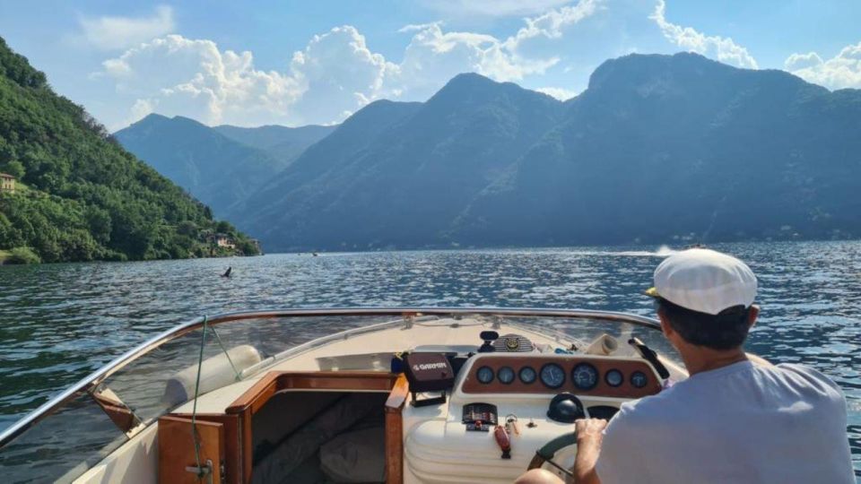 Lake Como Full Day Private Boat Tour Groups of 1 to 7 People - Activity Description