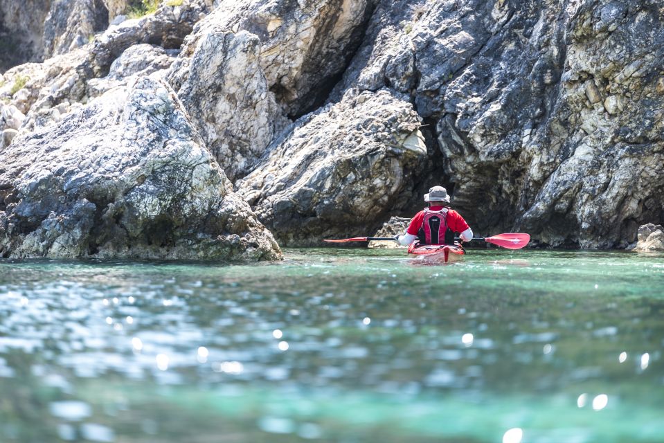 Lefkada: Sea Kayak Tour to Blue Caves With Picnic - Pricing and Duration Details