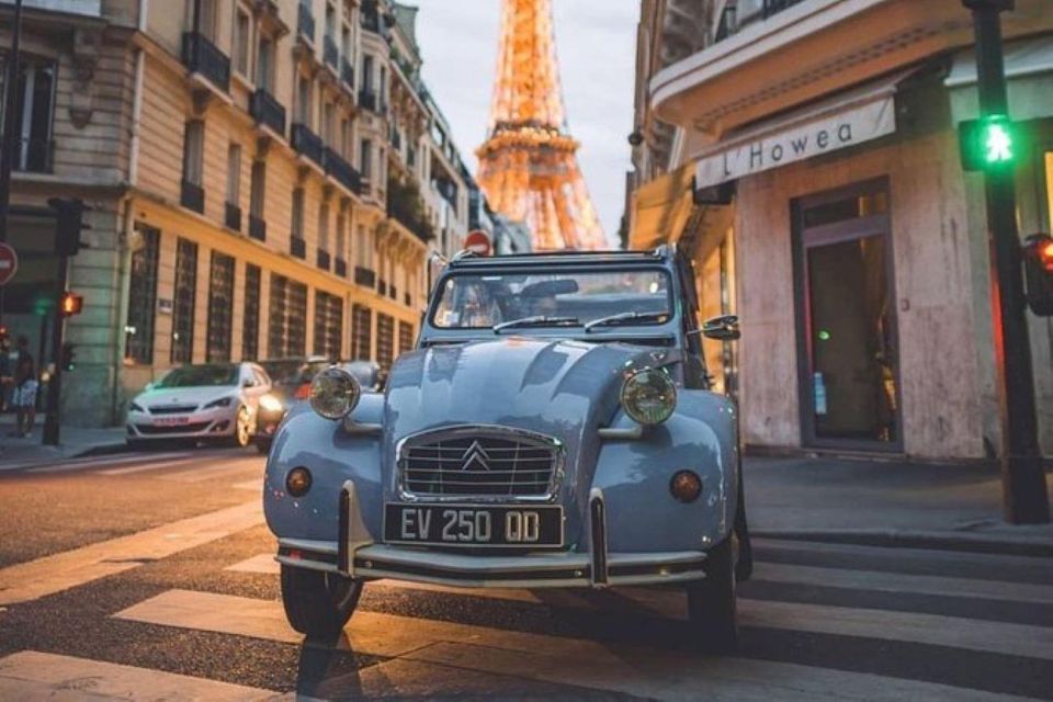 Lgbtqia Proposal: French Vintage Car Tour - Photographer 1h - Tailored Vintage Car Tour Details