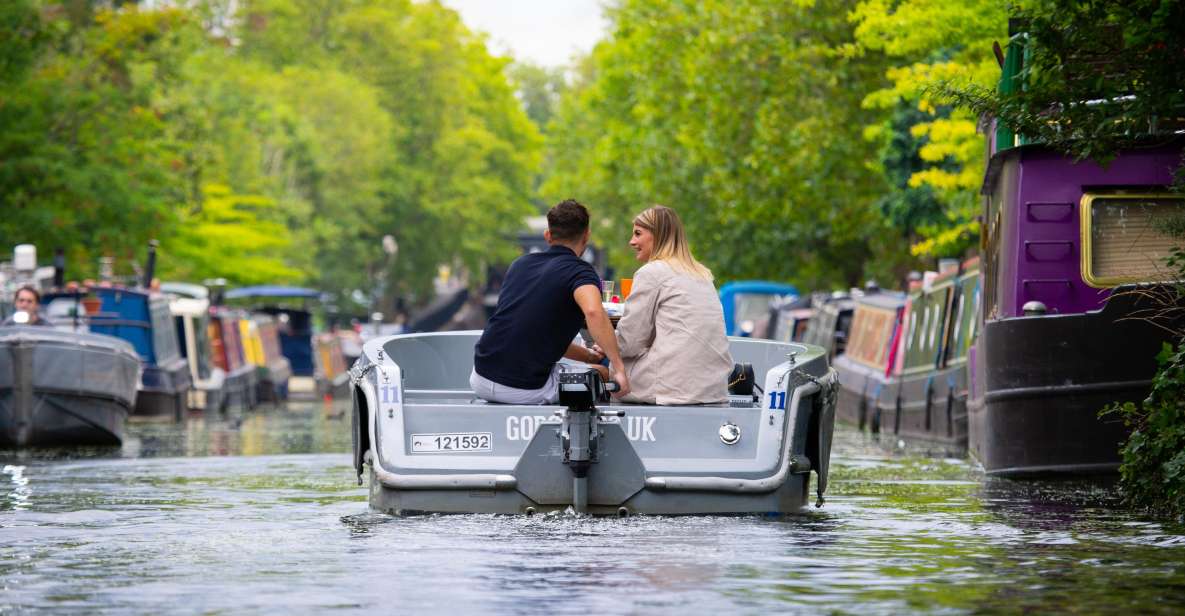 London: GoBoat Rental for Regents Canal & Paddington Basin - Boat Features and Amenities