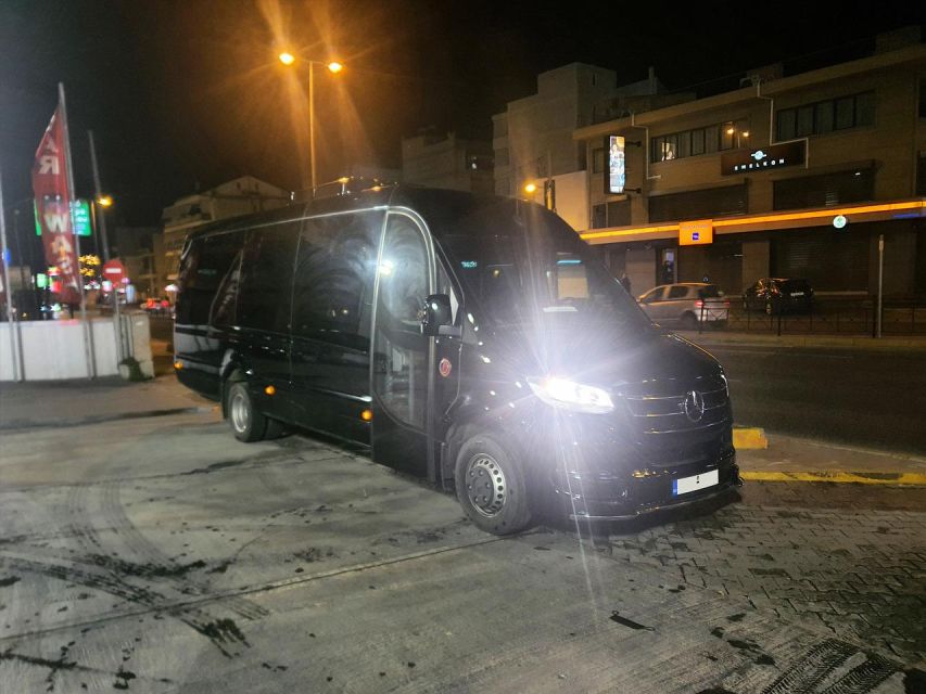 Mantoudi to Athens Airport VIP Mercedes Minibus Private - Vehicle Details