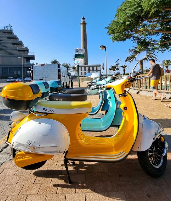 Maspalomas/ Las Palmas G.C Electric Vintage Scooter for Rent - Experience and Cancellation Policy