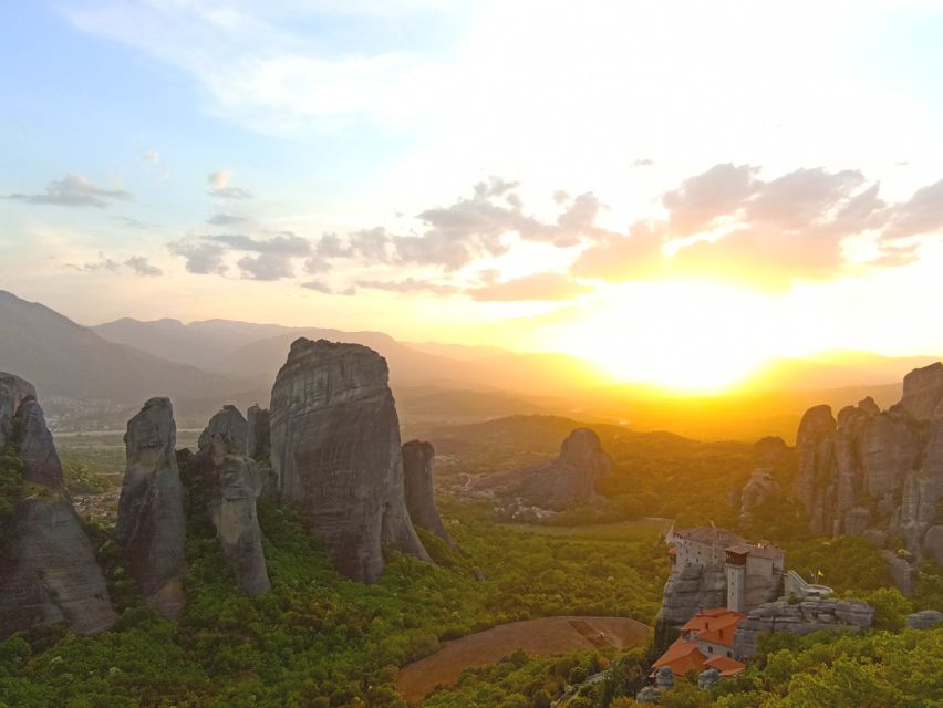 Meteora Sunset With Photos Stops & to the Cave of St. George - Booking Information