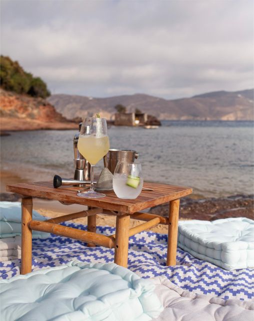Mykonos: Sunset Cocktail Making Class on a Secluded Beach - Location and Pricing