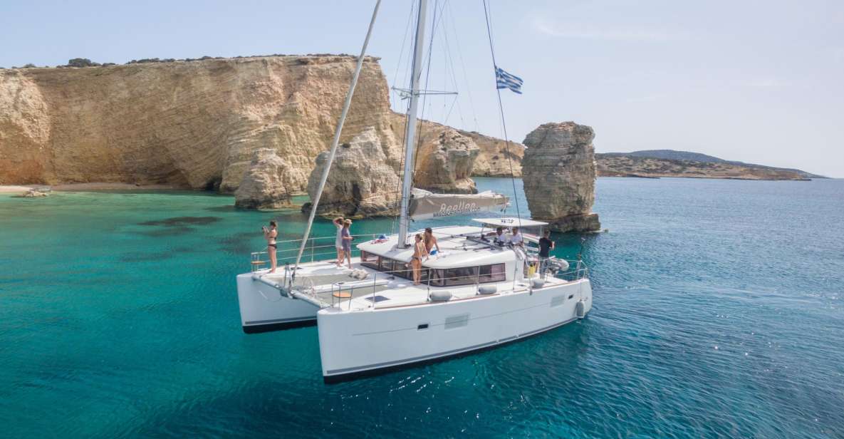 Naxos: Catamaran Sailing Cruise With Swim Stops and Lunch - Reservation Details