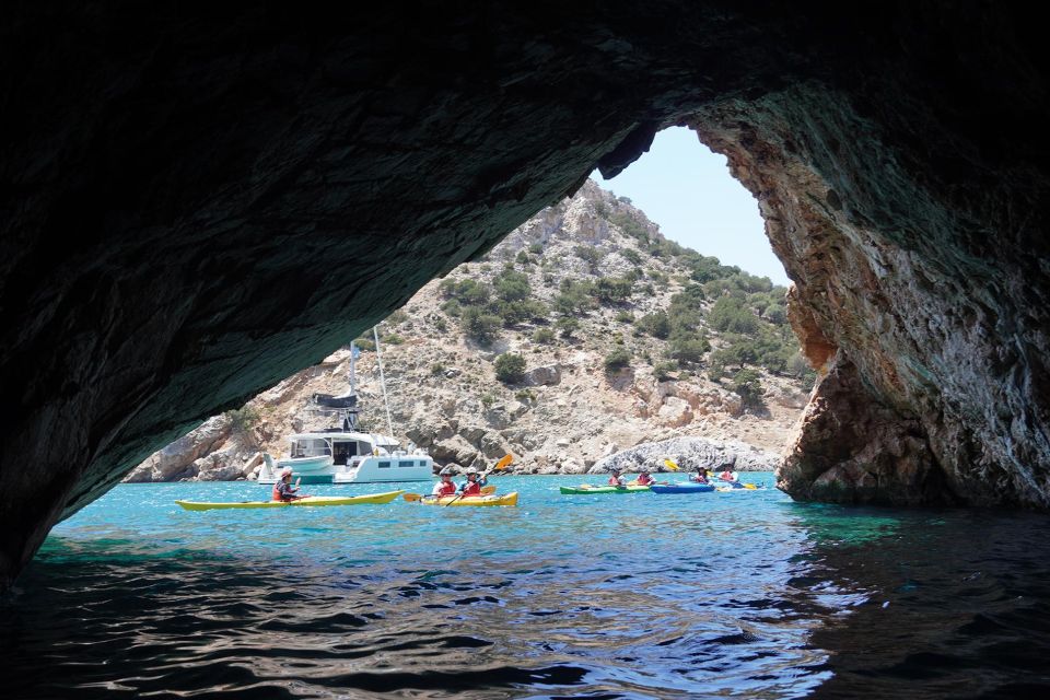 Naxos: Rina Cave Sea Kayak Tour With Snorkeling & Picnic - Itinerary