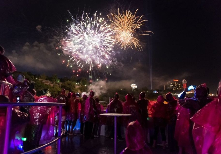 Night on Niagara Walking Tour With Fireworks Cruise + Dinner - Booking Information