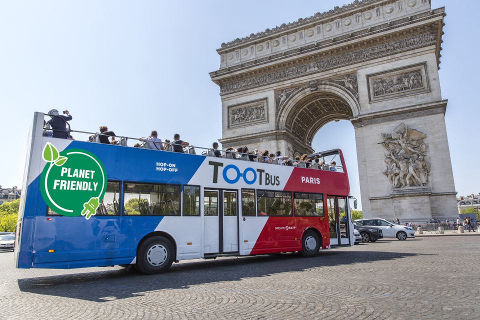 Paris: Discovery Hop-On Hop-Off and Paris by Night Tour - Itinerary Highlights