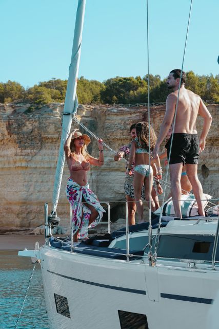Portimao: Luxury Sail-Yacht Cruise With Sunset Option - Tour Highlights and Itinerary