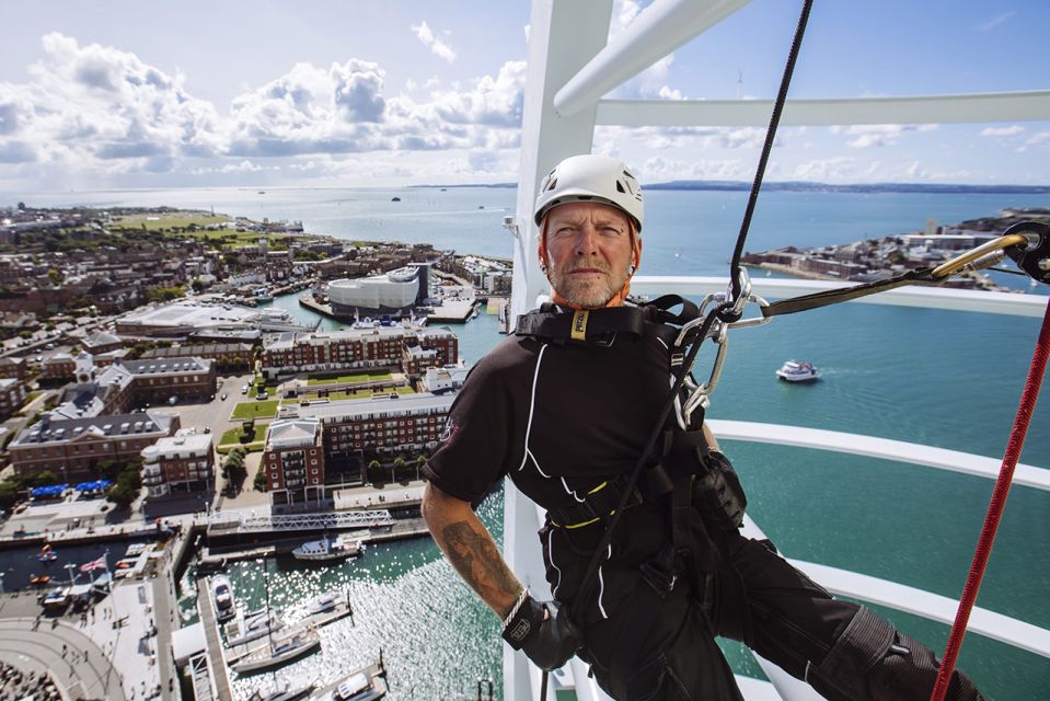 Portsmouth: Spinnaker Tower Abseiling Experience - Group Size and Language