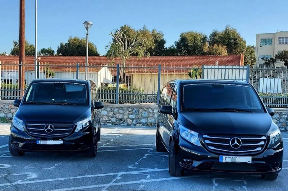 Private Taxi/Transfer Heraklion to Rethymno - Inclusions