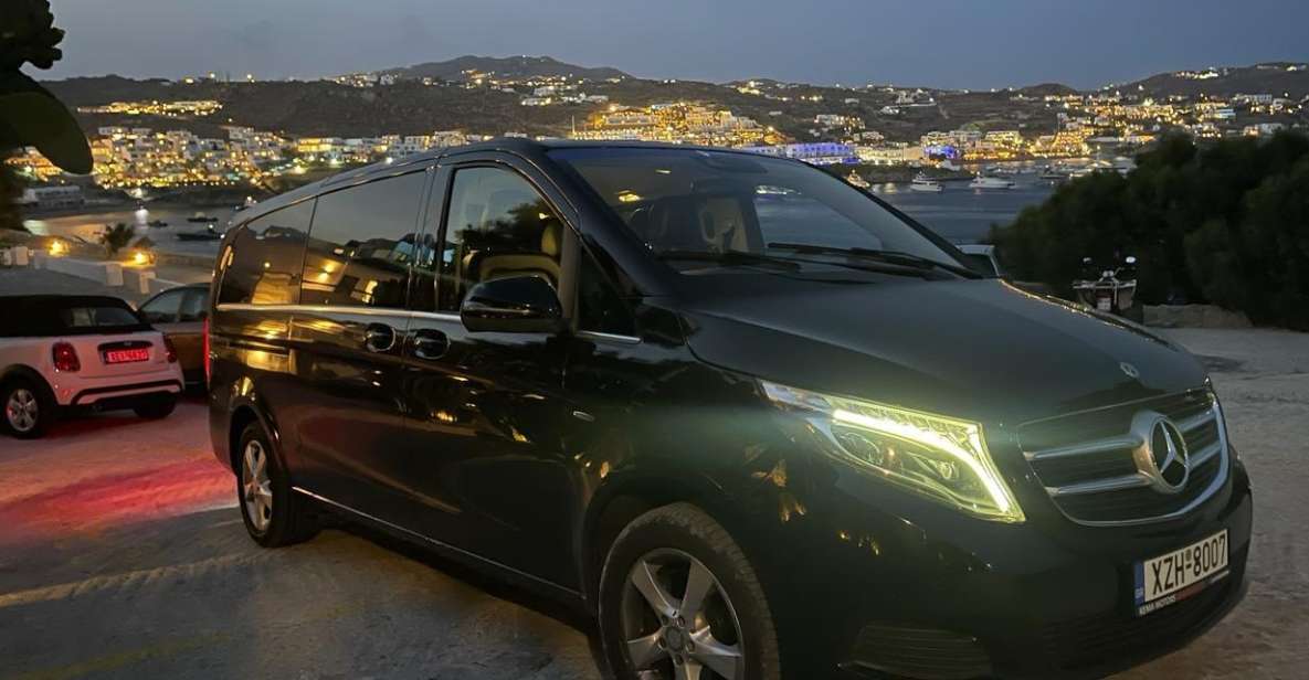 Private Transfer in Mykonos - Booking Information