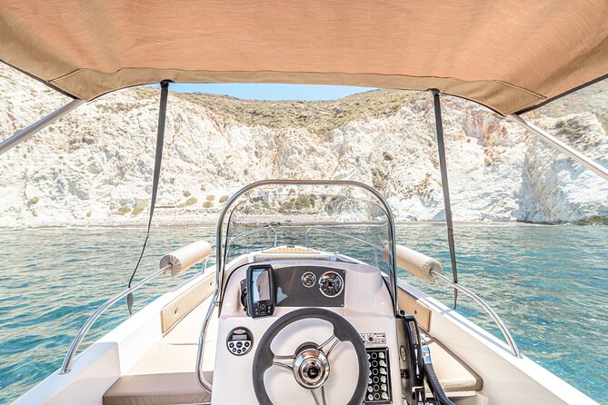 Rent a Boat in Santorini With Free License - Itinerary Customization