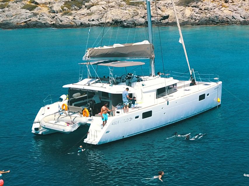 Rethymno: Sailing Catamaran Cruise With Meal & Drinks - Inclusions