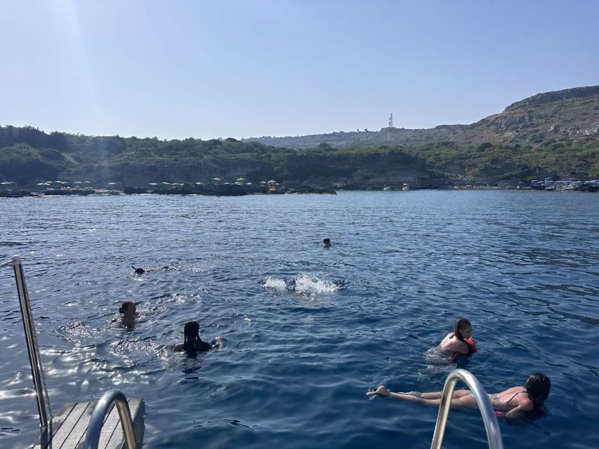 Rhodes Town: Private Trip for Swimming & Snorkeling 5 Stops - Common questions
