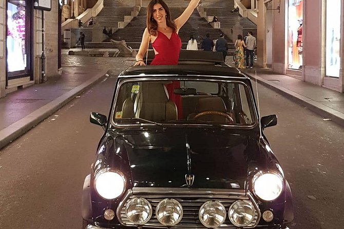 Rome Ancient Tour by Night in Mini Vintage Cabriolet With Drink - Traveler Experiences and Reviews
