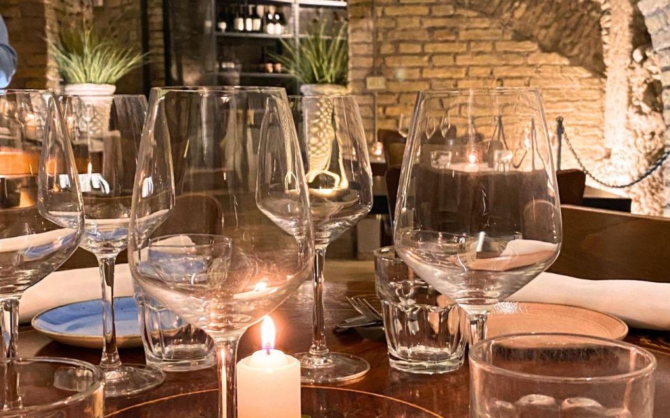 Rome: Exclusive Candlelight Dinner in Agrippas Roman Bath - Highlights and Inclusions