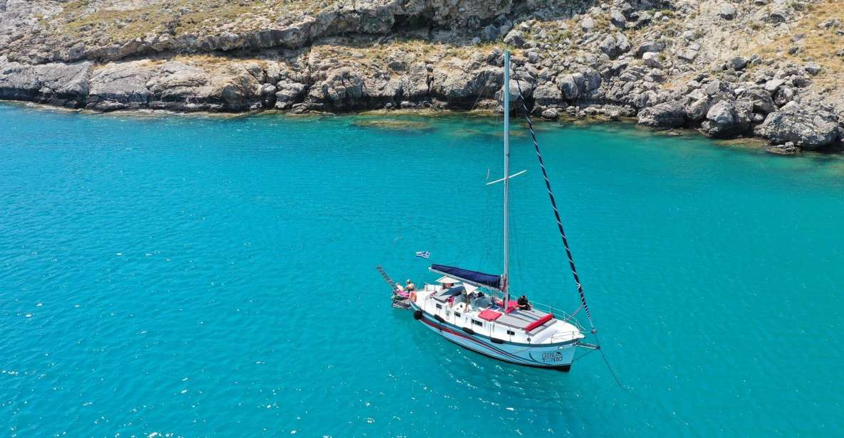Sailing Tour Around Lindos With Food and Drinks - Capacity and Inclusions