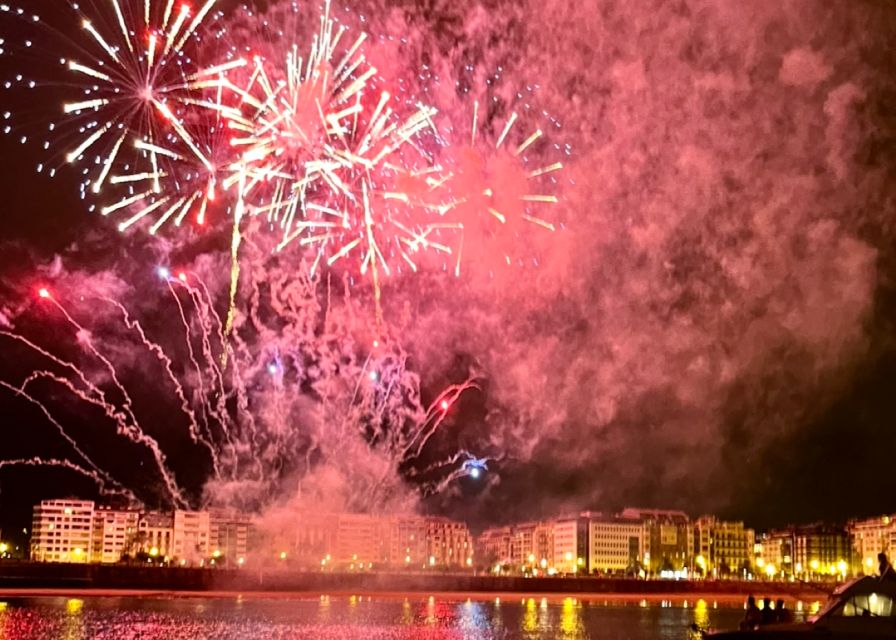San Sebastian: Yacht Cruise With Fireworks Experience - Experience Highlights