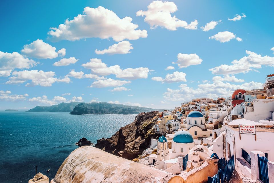 Santorini: Highlights Tour With Wine Tasting & Sunset in Oia - Language and Cancellation Policy