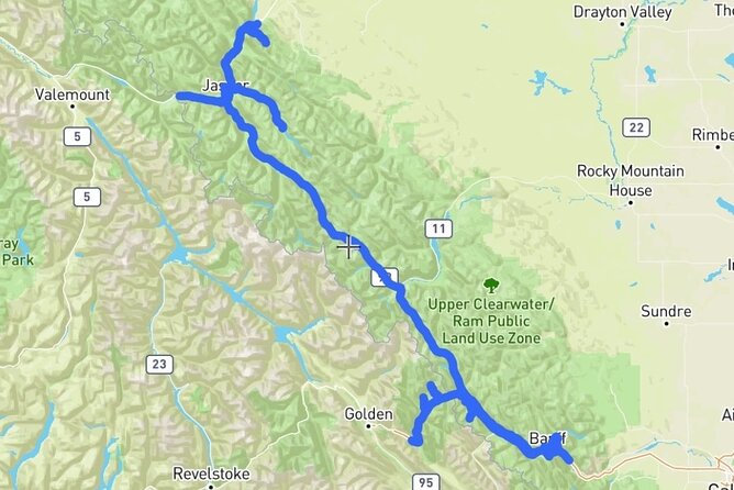 Self-Guided Audio Tours for the Canadian Rockies - Meeting and Pickup Details