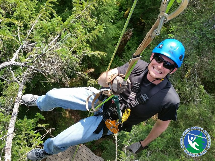 Seward: Stoney Creek Canopy Adventure - Payment & Location Details