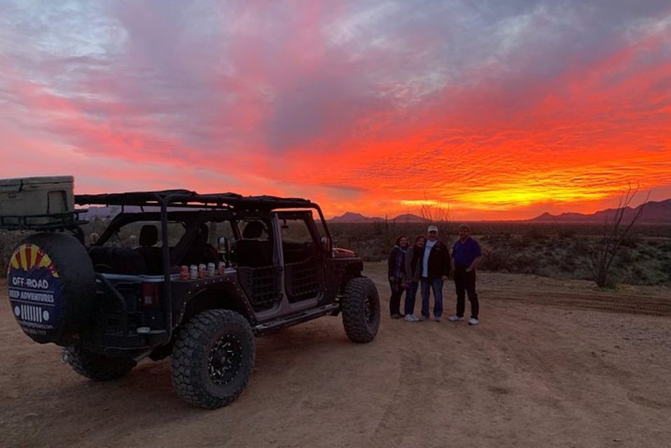 Sonoran Desert: Sunset Jeep Tour With Tonto National Forest - Experience Highlights