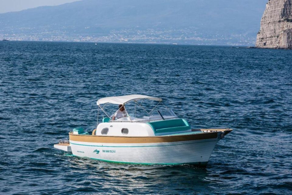 Sorrento: Private Capri Island Boat Tour With Blue Grotto - Itinerary