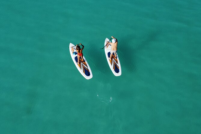 Sunrise on Paddleboard With Breakfast in the Lagoon of 7 Colors - Paddleboarding at Sunrise