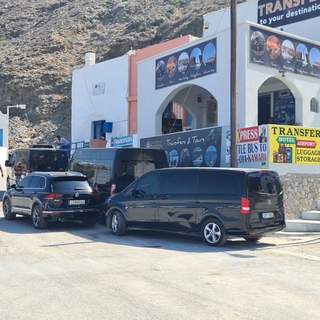 Transfer From Santorini Ferry Port to Airport (Jtr) - Transfer Information and Details