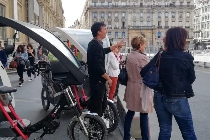 Treasure Hunt in a Pedicab Tour of Lyon - Pedicab Tour Route