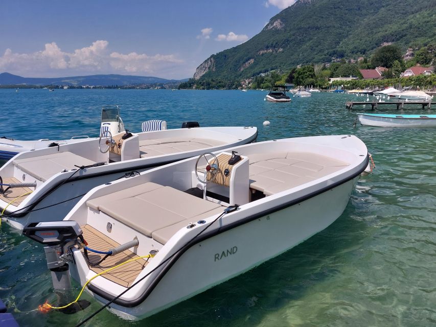 Veyrier-du-Lac: Electric Boat Rental Without License - Experience Details