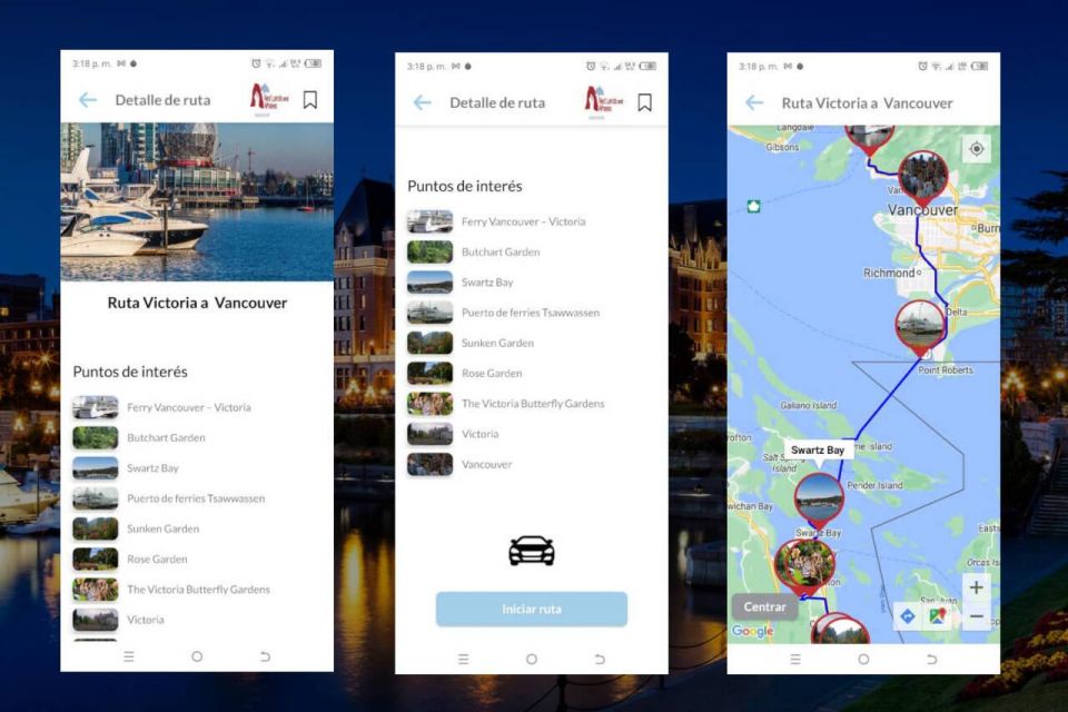 Victoria Self-Guided Tour App - Multilingual Audioguide - Audio Guide App