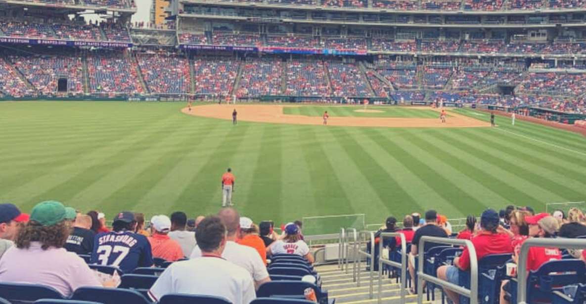 Washington D.C.: Washington Nationals Baseball Game Ticket - Logistics Information