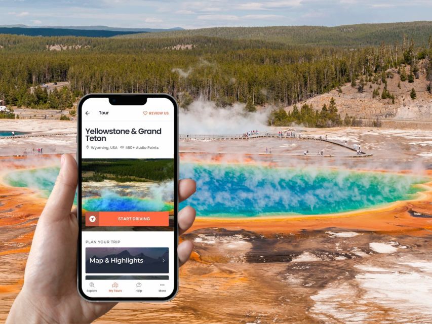 Yellowstone & Grand Teton: Self-Guided Audio Driving Tours - Inclusions
