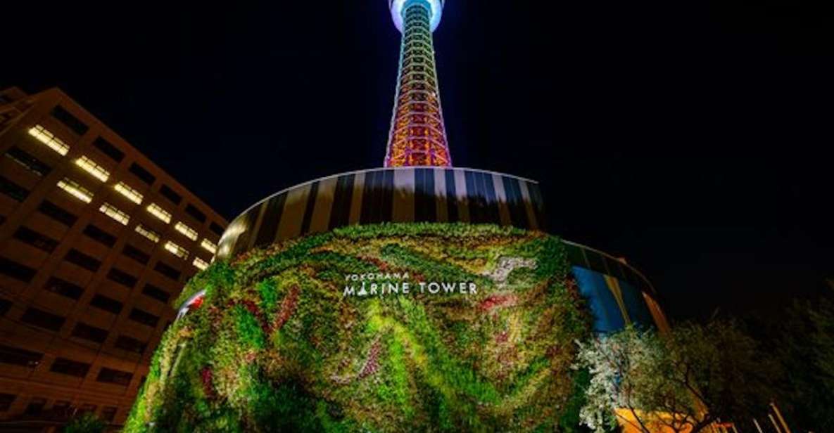 Yokohama: Marine Tower Observation Floor Ticket - Full Description