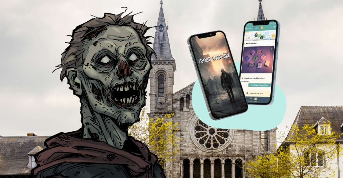 Zombie Invasion" Tournai : Outdoor Escape Game - Booking Information