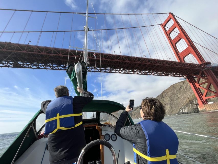 2hr - SUNSET Sailing Experience on San Francisco Bay - Inclusions
