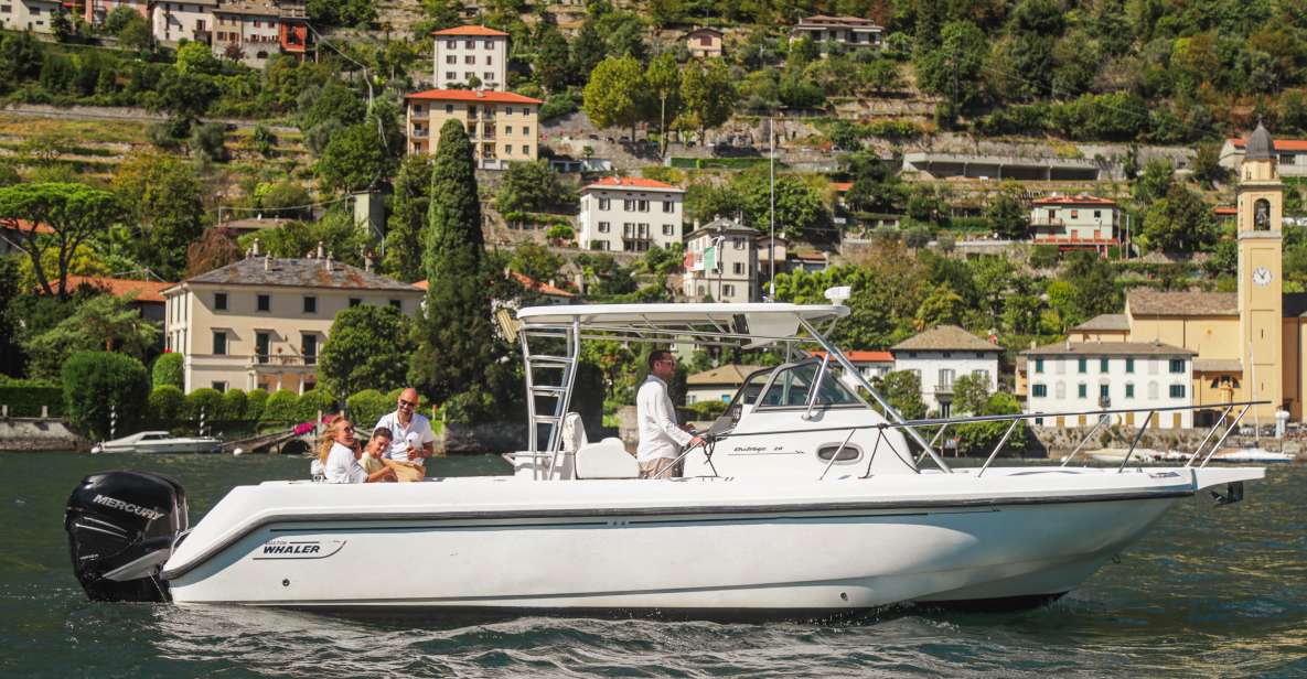 4 Hours Private Boat Tour on Lake of Como - Optional Stops