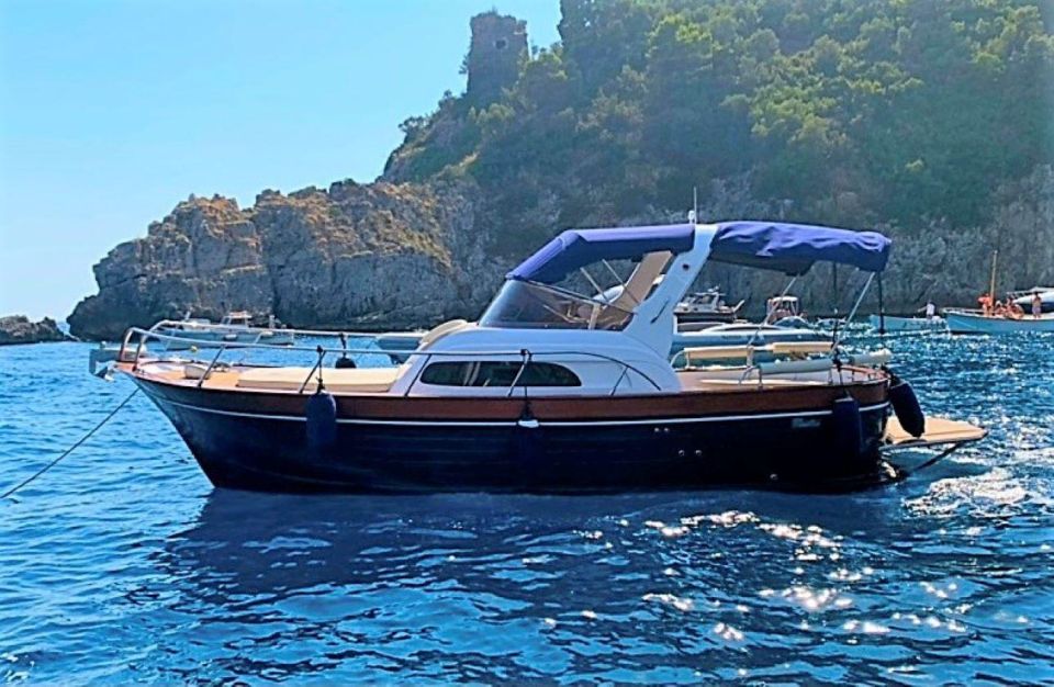 Amalfi Coast: Private Boat Tour by Brand New Gozzo … - Full Description