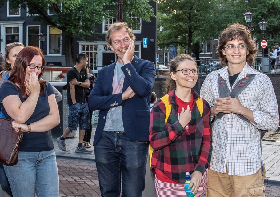 Amsterdam Walking Tour With a Comedian as Guide: City Centre - Tour Highlights