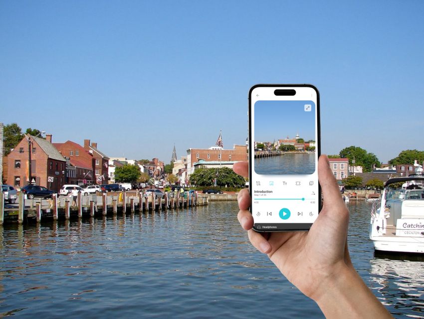 Annapolis: Walking In App Audio Tour in Sailing Capital - Tour Description