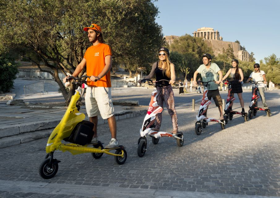 Athens: Electric Scooter City Tour With Food Tasting - Language Options