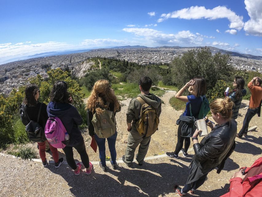 Athens: Timeless Hills Walking Tour & Mount Lycabettus - Tour Route