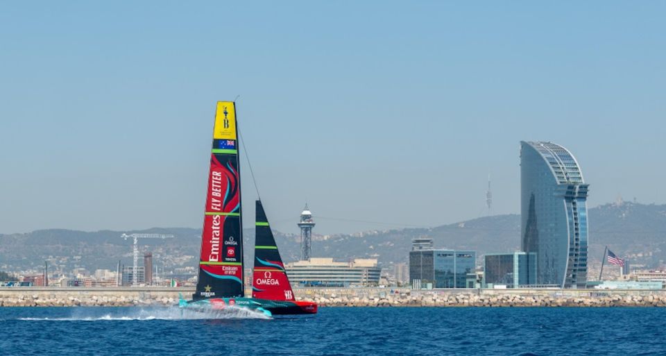 Barcelona: Americas Cup Front Line Private Luxury Sailboat - About the Event